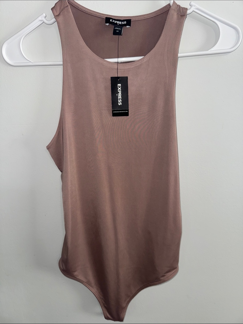 Express Mauve Tank Bodysuit